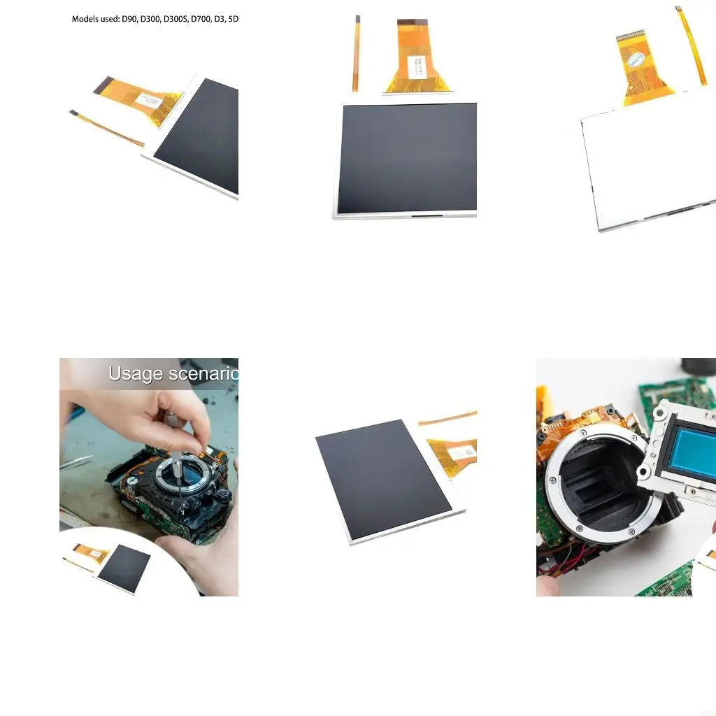 193A Hard Plastic Screen LCD Screen Display Panel Replacements For D90 D300 D300S D700 D3/5D2 Cameras Reliability Function
193A Hard Plastic Screen LCD Screen Display Panel Replacements For D90 D300 D300S D700 D3/5D2 Cameras Reliability Function