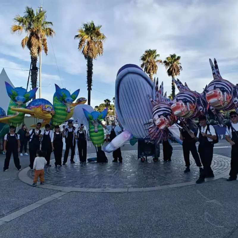 Надувные морские существа с воздуходувниками, декоративный реквизит для квадратных парадов торгового центра на открытом воздухе
Надувные морские существа с воздуходувниками, декоративный реквизит для квадратных парадов торгового центра на открытом воздухе