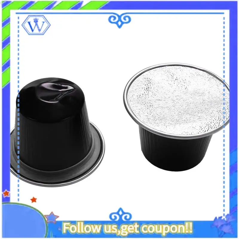A55P-600 Sets Refillable Coffee Capsule Cup Disposable Nespresso Pod For Nescafe Automatic Coffee Machine Food Package
A55P-600 Sets Refillable Coffee Capsule Cup Disposable Nespresso Pod For Nescafe Automatic Coffee Machine Food Package