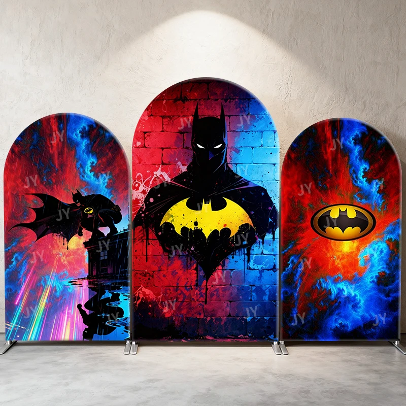 Batman Street Aesthetic Theme Arch Backdrop Cover Night Totem Cartoon Cloth For Children Birthday Baby Shower Party Photo Props
Batman Street Aesthetic Theme Arch Backdrop Cover Night Totem Cartoon Cloth For Children Birthday Baby Shower Party Photo Props
