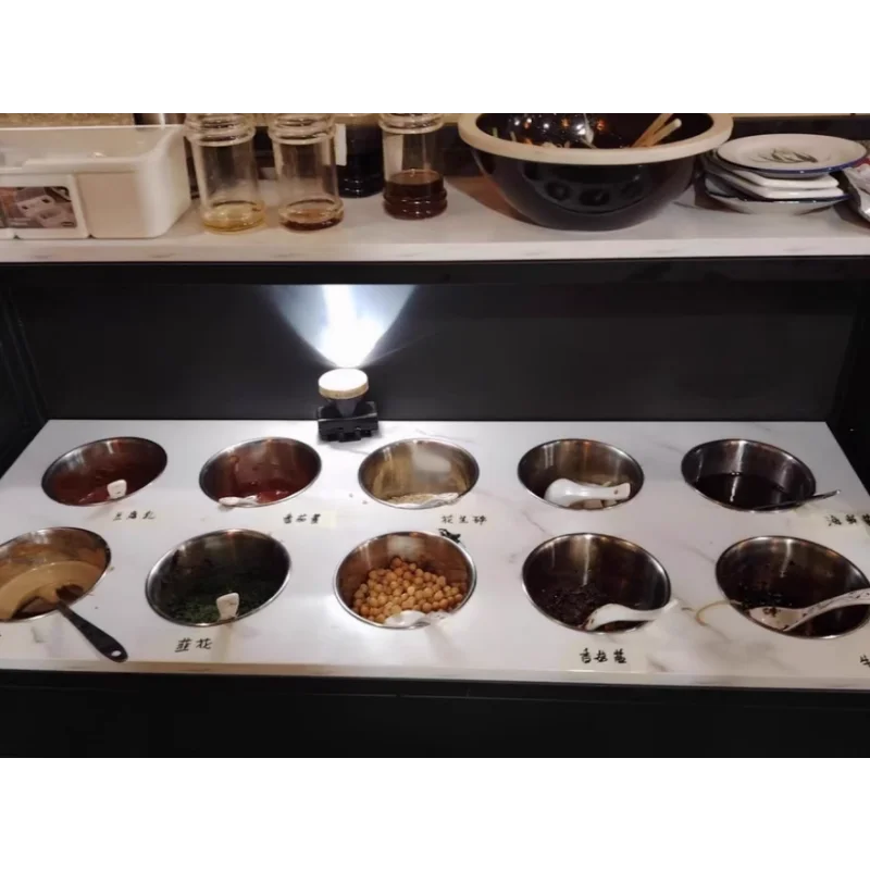 Встроенный стол самообслуживания для гостиной, барбекю, Haidilao, горячий горшок, горячий горшок, ресторан, приправа, стол
Встроенный стол самообслуживания для гостиной, барбекю, Haidilao, горячий горшок, горячий горшок, ресторан, приправа, стол