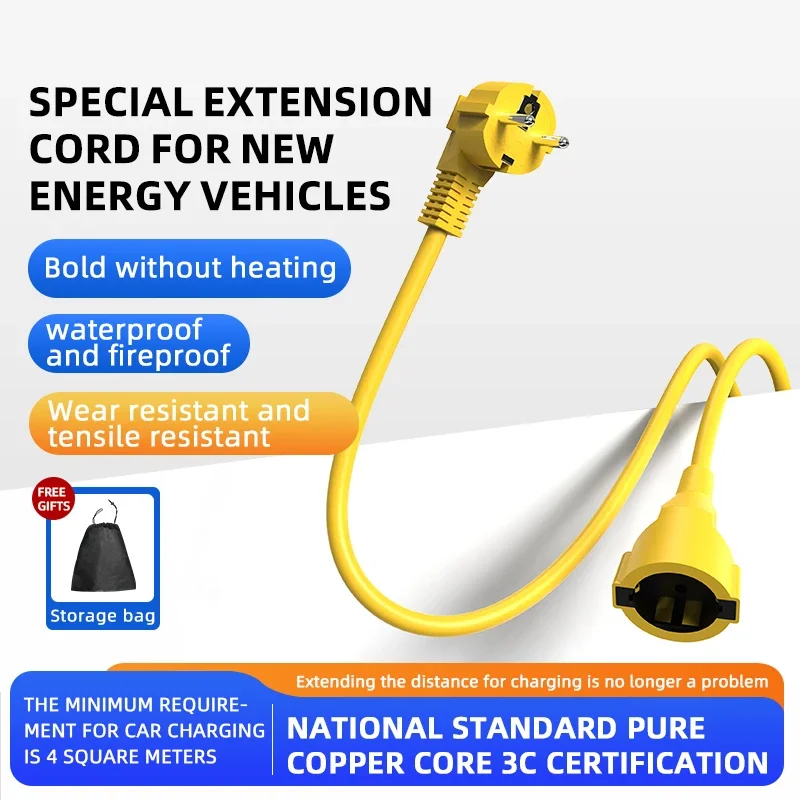 Power Strip Extension Cord with 16A EU Outlets 4kw Electric Schuko Plug Sockets Indoor Outdoor 5/10/20m Cable for Engineering
Power Strip Extension Cord with 16A EU Outlets 4kw Electric Schuko Plug Sockets Indoor Outdoor 5/10/20m Cable for Engineering