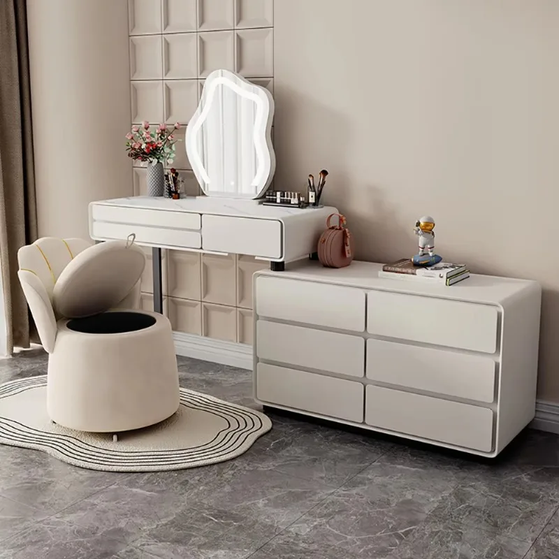 Nordic Elegant Vanity Table Aesthetic Fashion Delicacy Simple Vanity Table Modern Unique Meuble Coiffeuse Bedroom Furniture
Nordic Elegant Vanity Table Aesthetic Fashion Delicacy Simple Vanity Table Modern Unique Meuble Coiffeuse Bedroom Furniture
