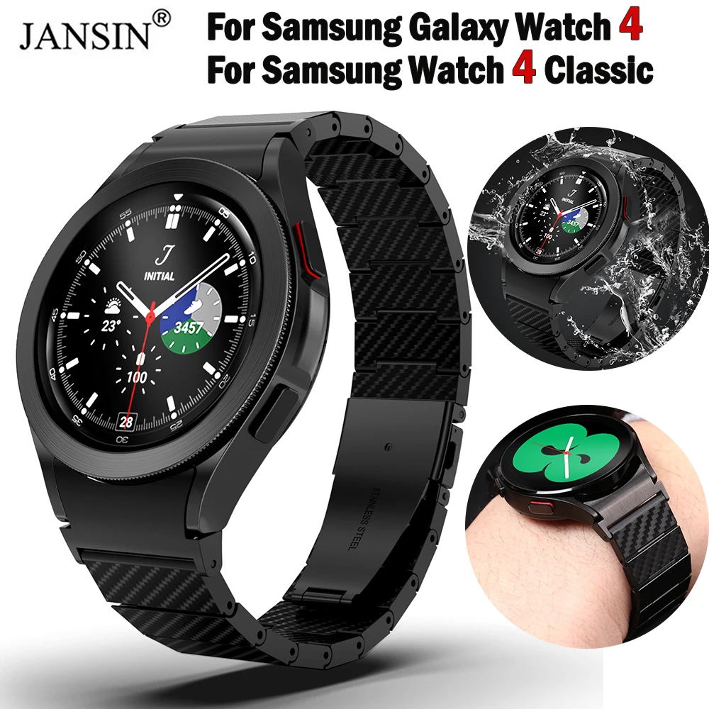 Carbon Fiber Strap For Samsung Watch 4 Classic 42mm 46mm Correa Smartwatch Band For Samsung Galaxy Watch 4 44mm 40mm Accessories
Carbon Fiber Strap For Samsung Watch 4 Classic 42mm 46mm Correa Smartwatch Band For Samsung Galaxy Watch 4 44mm 40mm Accessories