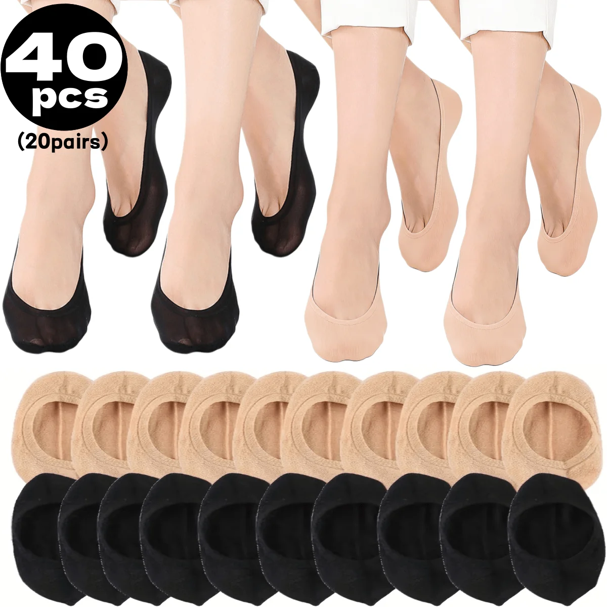 20pairs of Women's Soft and Breathable Short Socks,Men's High Stretch Socks, Crew Socks,Elastic and Comfortable Breathable Socks
20pairs of Women's Soft and Breathable Short Socks,Men's High Stretch Socks, Crew Socks,Elastic and Comfortable Breathable Socks