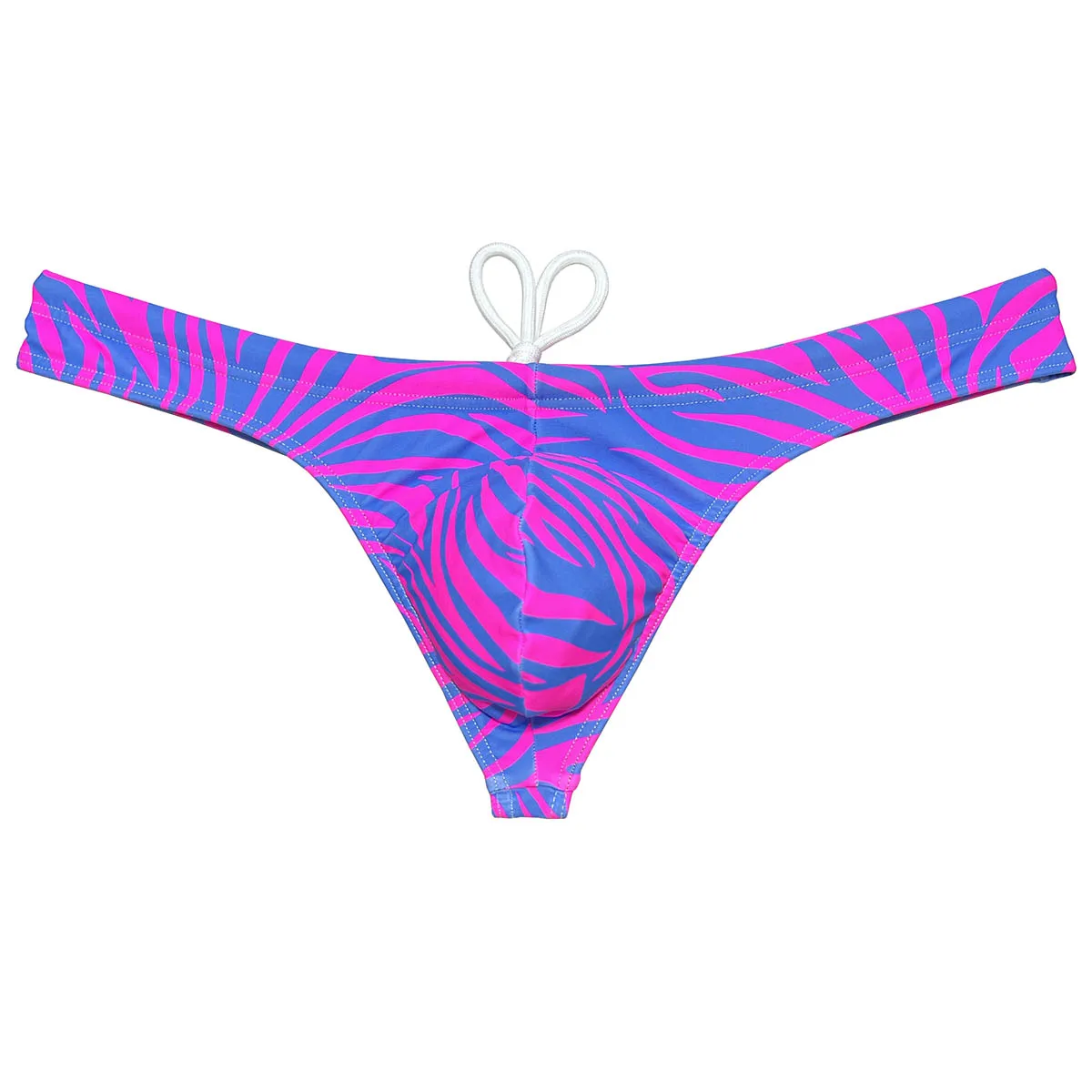 Men's Pink Zebra Print Swimwear Drawstring Low-Rise Sexy Swim Thong Beach Bikini Briefs Pouch Stretchy Quick-dry Brazilian Cut
Men's Pink Zebra Print Swimwear Drawstring Low-Rise Sexy Swim Thong Beach Bikini Briefs Pouch Stretchy Quick-dry Brazilian Cut