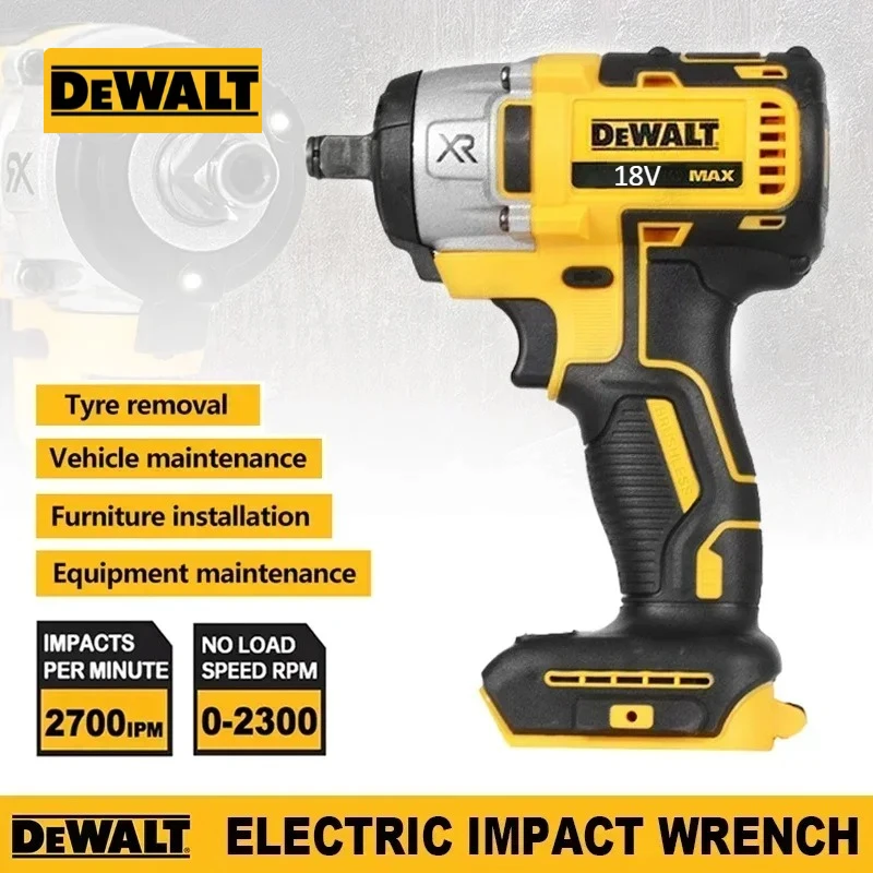 Аккумуляторный бесщеточный ударный гайковерт Dewalt DCF880, 205 Н·м, высокоскоростной, мощный инструмент для быстрой демонтажной работы, с отсоединяемым креплением для шин
Аккумуляторный бесщеточный ударный гайковерт Dewalt DCF880, 205 Н·м, высокоскоростной, мощный инструмент для быстрой демонтажной работы, с отсоединяемым креплением для шин
