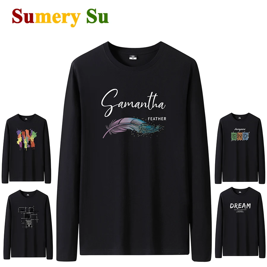 T Shirts Men New Fashion 2024 O-Neck Slim Long Black Sleeve T-Shirt Male Clothing Casual Tee Shirt 28 Styles Plus Size S-6XL
T Shirts Men New Fashion 2024 O-Neck Slim Long Black Sleeve T-Shirt Male Clothing Casual Tee Shirt 28 Styles Plus Size S-6XL