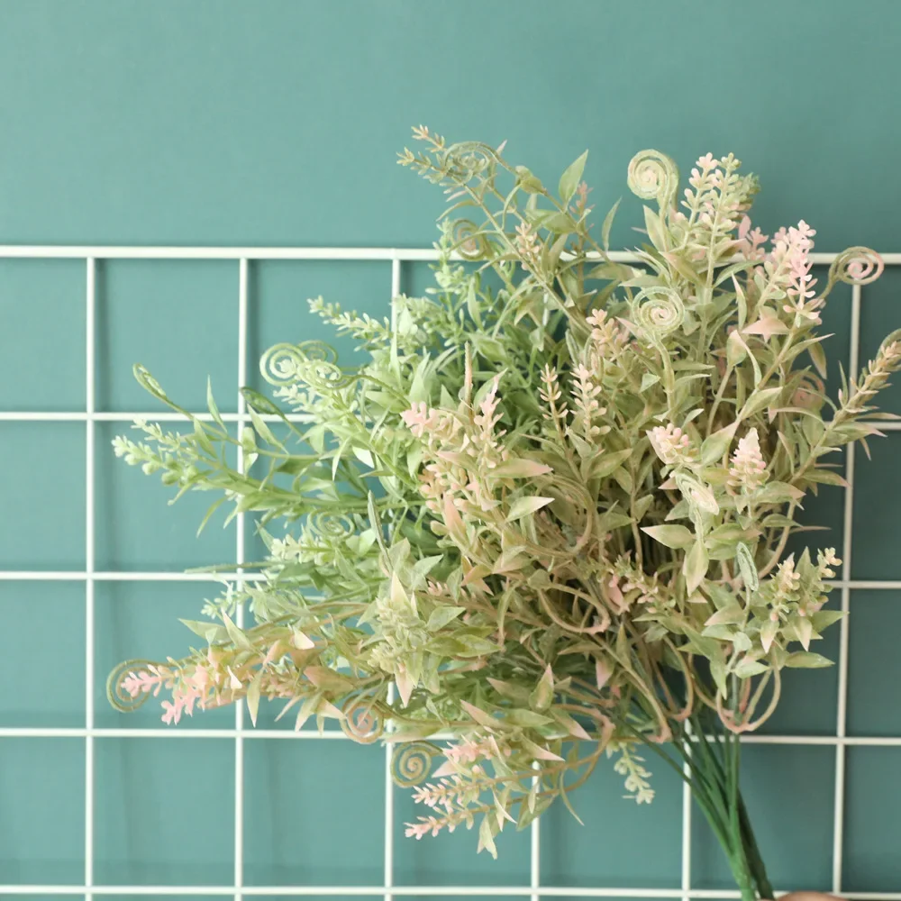 artificial flowers plastic leaves white fuzzy powder hippocampus grass fake plants wedding home decoration arrangement accessory
artificial flowers plastic leaves white fuzzy powder hippocampus grass fake plants wedding home decoration arrangement accessory
