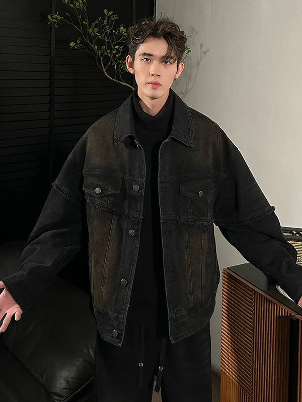 Мужская зимняя куртка свободного кроя с пуховым наполнителем, теплая, с воротником-стойкой, модная, повседневная, из смесового полиэстера и хлопка, короткое пальто
Мужская зимняя куртка свободного кроя с пуховым наполнителем, теплая, с воротником-стойкой, модная, повседневная, из смесового полиэстера и хлопка, короткое пальто