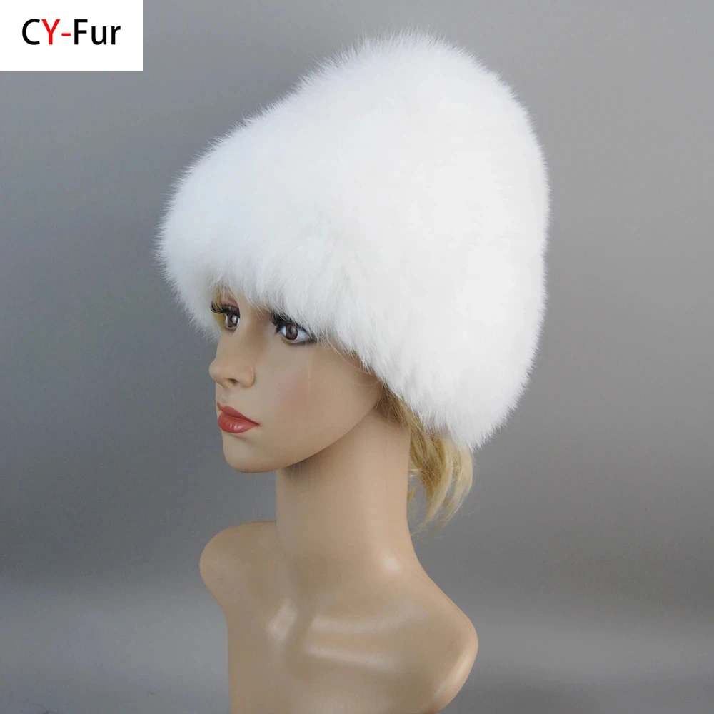 Natural Winter Fox Fur Hats Women Real silver Fox Knit Beanie Hat balaclava Lady Winter Snow Cap Luxury Brand caps gorro masculi
Natural Winter Fox Fur Hats Women Real silver Fox Knit Beanie Hat balaclava Lady Winter Snow Cap Luxury Brand caps gorro masculi