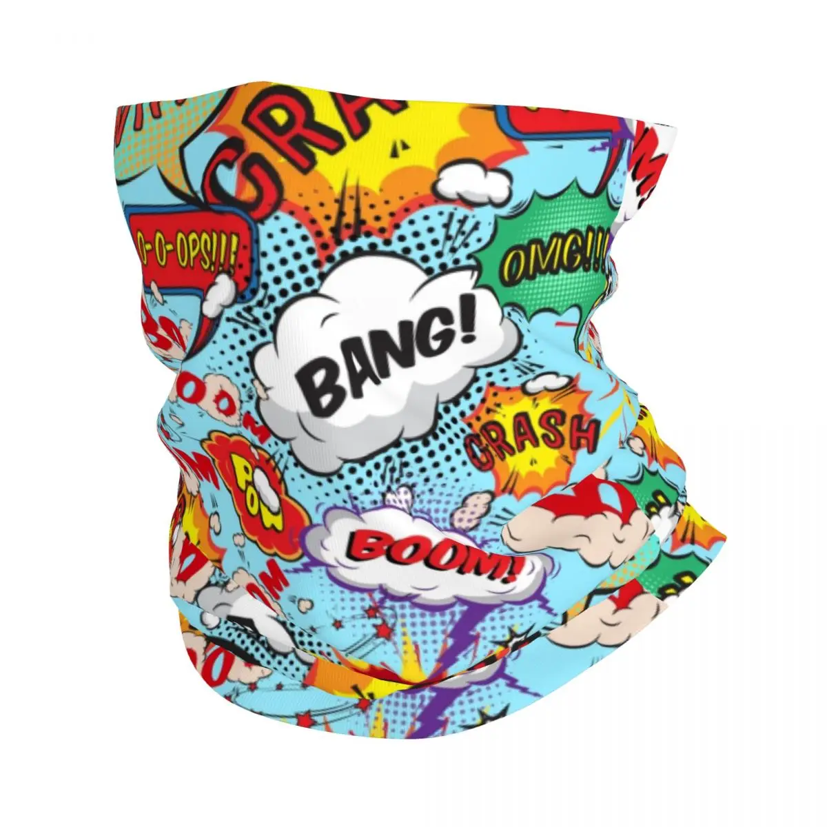 Crash Bang Boom Bandana Neck Cover Printed Graffiti Mask Scarf Multifunctional Headwear Hiking for Men Women Adult All Season
Crash Bang Boom Bandana Neck Cover Printed Graffiti Mask Scarf Multifunctional Headwear Hiking for Men Women Adult All Season