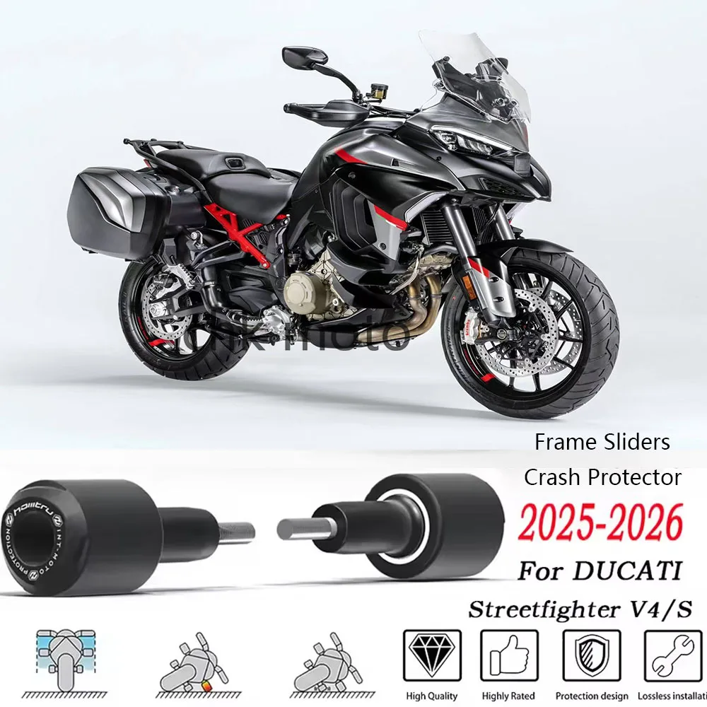 2025+ For DUCATI Streetfighter V4S 2025- Ducati Streetfighter V4/S Frame Sliders Crash Protector
2025+ For DUCATI Streetfighter V4S 2025- Ducati Streetfighter V4/S Frame Sliders Crash Protector