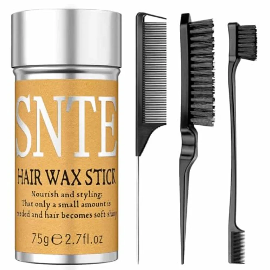 Limited-time offer Slick Back Hair Brush and Hair Wax Stick Set - Frizz Control and Flyaway Smoothing - Sleek Ponytails, Buns,
Limited-time offer Slick Back Hair Brush and Hair Wax Stick Set - Frizz Control and Flyaway Smoothing - Sleek Ponytails, Buns,