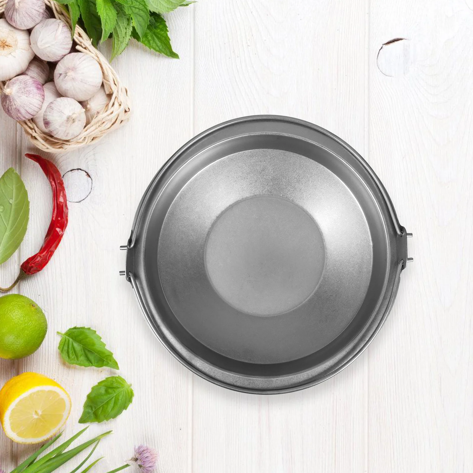 Stainless Steel Sukiyaki Pot Hot Soup Camping Cooker Hotpot Cooking Universal Pan Cookware Silver
Stainless Steel Sukiyaki Pot Hot Soup Camping Cooker Hotpot Cooking Universal Pan Cookware Silver