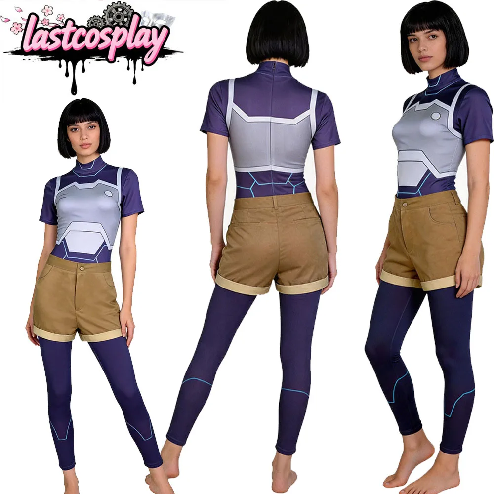 Cartoon Invincible Cosplay Zoe Jumpsuit Shorts Set Adult Women Bodysuit Outfits Halloween Party Carnival Dress Up Costume Suit
Cartoon Invincible Cosplay Zoe Jumpsuit Shorts Set Adult Women Bodysuit Outfits Halloween Party Carnival Dress Up Costume Suit