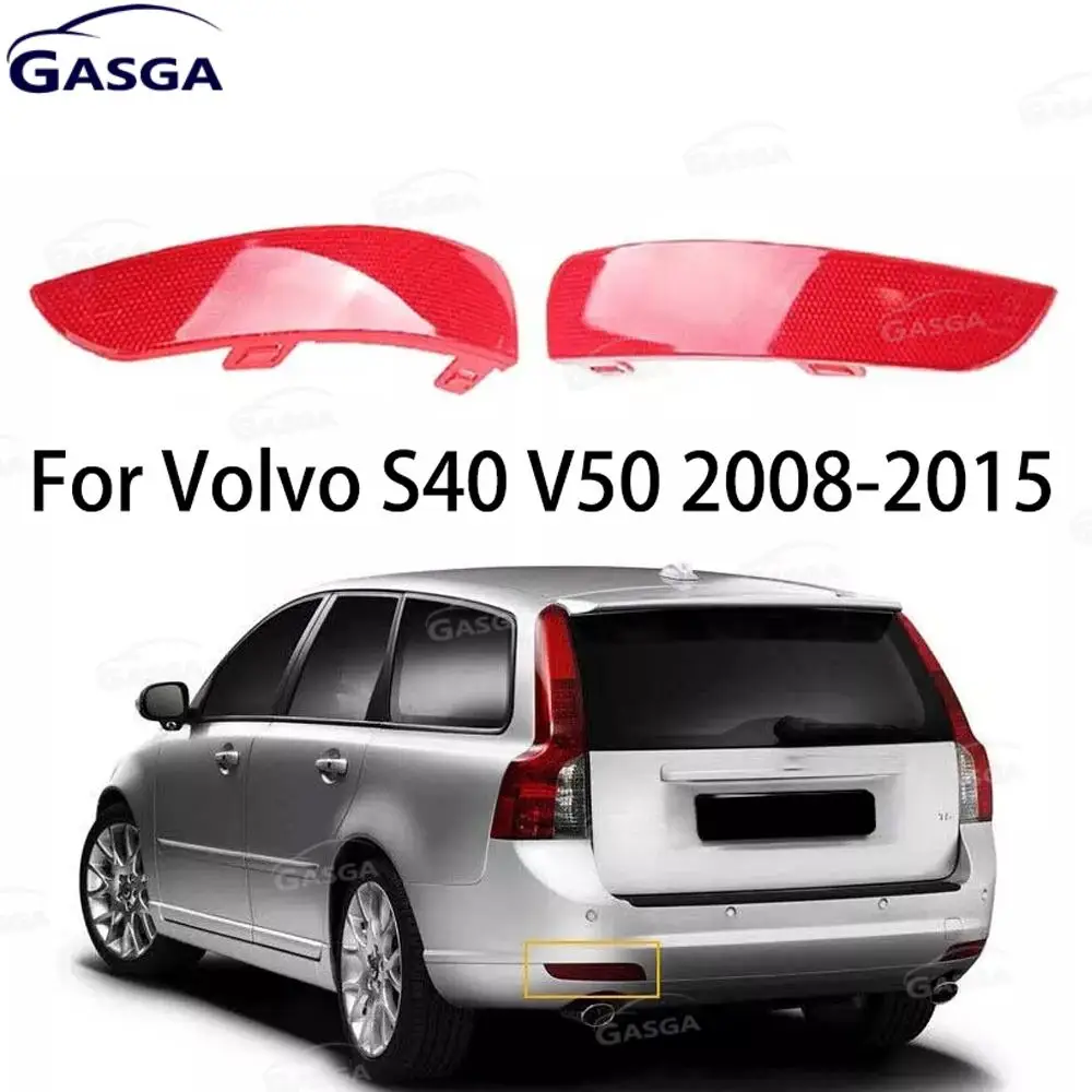 Car Rear Bumper Reflector Light Lens For Volvo S40 V50 2008 2009 2010 2011-2015 30763345 Reflector Lamp Cover 30763346 No Bulb
Car Rear Bumper Reflector Light Lens For Volvo S40 V50 2008 2009 2010 2011-2015 30763345 Reflector Lamp Cover 30763346 No Bulb
