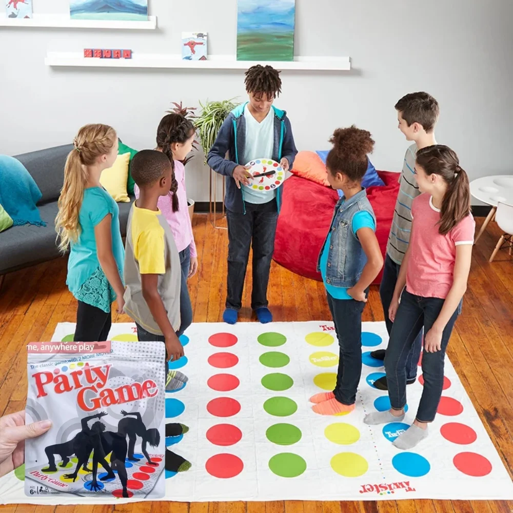 Twister Party Game - Family Indoor Outdoor Body Twisting Interactive Group Sports Toys for Children Adults Fun Aids
Twister Party Game - Family Indoor Outdoor Body Twisting Interactive Group Sports Toys for Children Adults Fun Aids