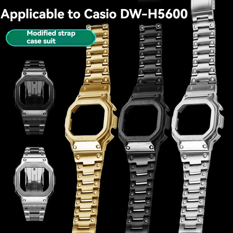 MOD kit DW-H5600 metal case+strap suitable for Casio 3516 DW-H5600 strap H5600 steel case metal strap for men H5600 accessories
MOD kit DW-H5600 metal case+strap suitable for Casio 3516 DW-H5600 strap H5600 steel case metal strap for men H5600 accessories
