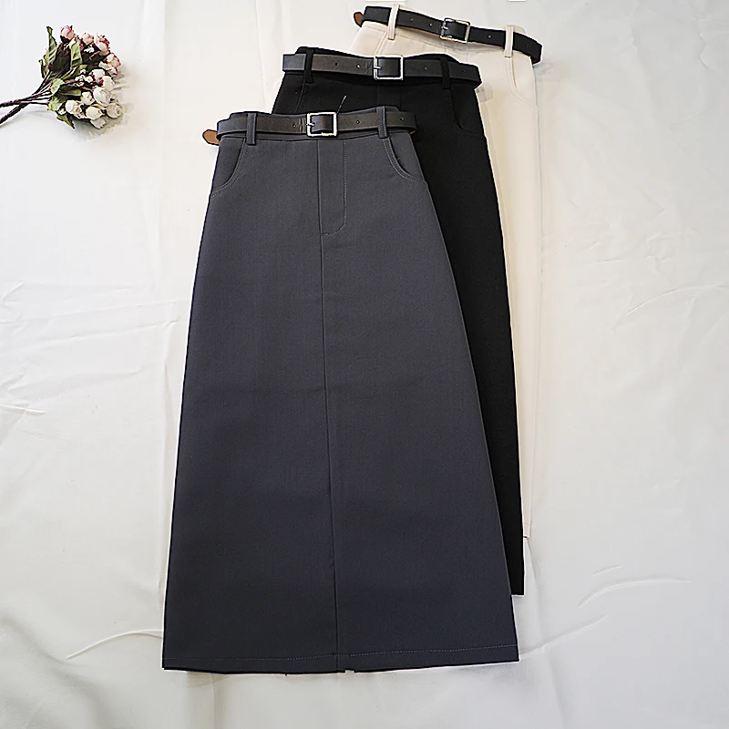 Wrap Hip All Match Solid Color Cute Streetwear Girl Fairycore High Waist Fashion Chic A Line Elegant Formal Sashes Ladies Skirt
Wrap Hip All Match Solid Color Cute Streetwear Girl Fairycore High Waist Fashion Chic A Line Elegant Formal Sashes Ladies Skirt