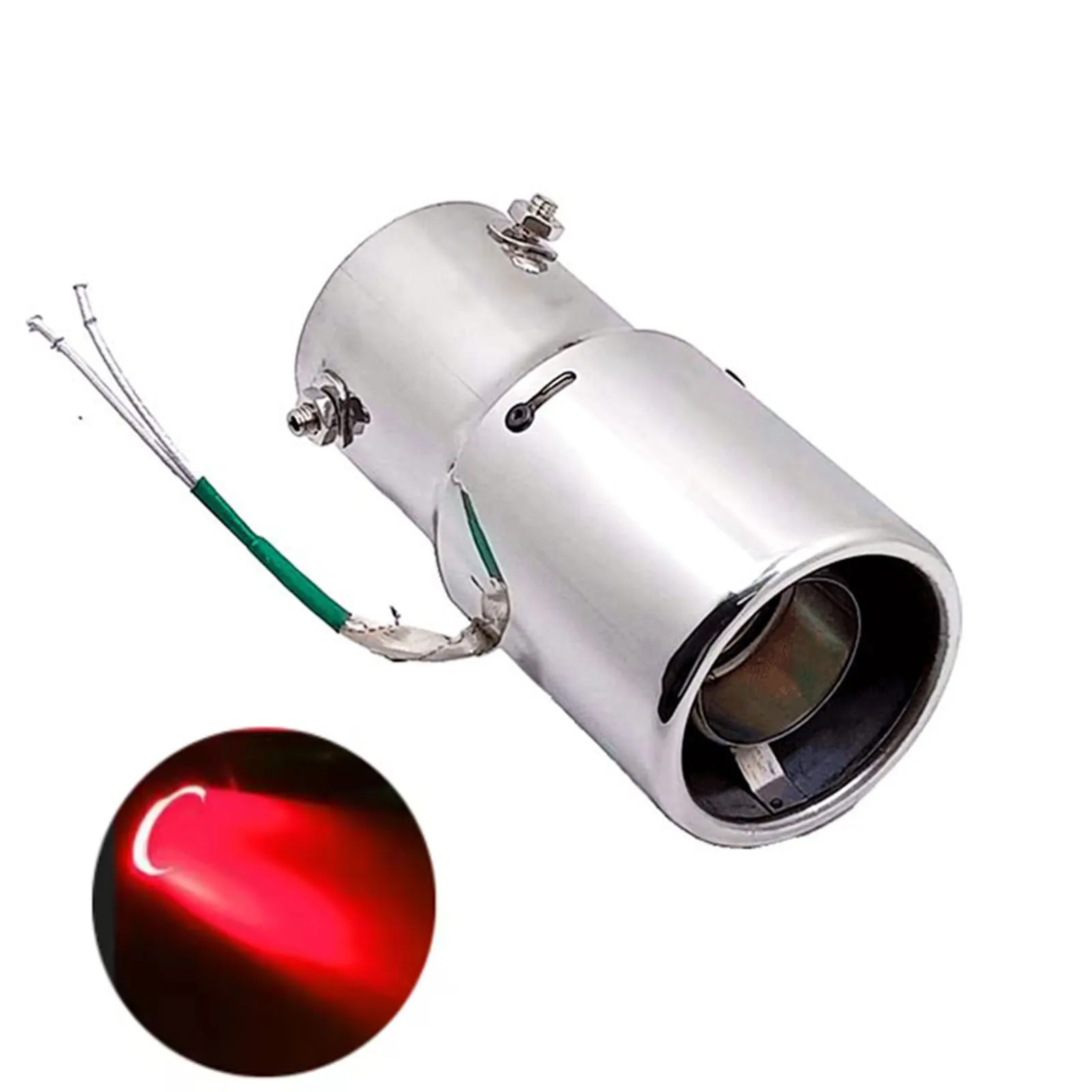 Universal Cars Parts Tailpipe 74MM Led blue Fire Red Tail Throat Motorcycle Muffler Exhaust Pipe of Stainless Steel Exhaust
Universal Cars Parts Tailpipe 74MM Led blue Fire Red Tail Throat Motorcycle Muffler Exhaust Pipe of Stainless Steel Exhaust
