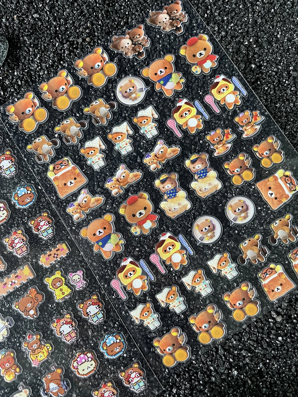 Cute Y2K Rilakkuma Pixel Art Style Nail Art Stickers Kawai Brown Bear Mini Luggage Box Makeup Box Room Decoration Stickers
Cute Y2K Rilakkuma Pixel Art Style Nail Art Stickers Kawai Brown Bear Mini Luggage Box Makeup Box Room Decoration Stickers