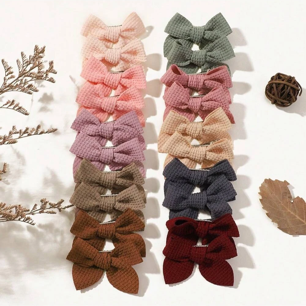 10/20pcs 2.5'' Candy Color Ribbon Hair Bows Clips Set for Baby Girls Cute Handmade Hairpin Barrettes Kids Hair Accessories 2025
10/20pcs 2.5'' Candy Color Ribbon Hair Bows Clips Set for Baby Girls Cute Handmade Hairpin Barrettes Kids Hair Accessories 2025