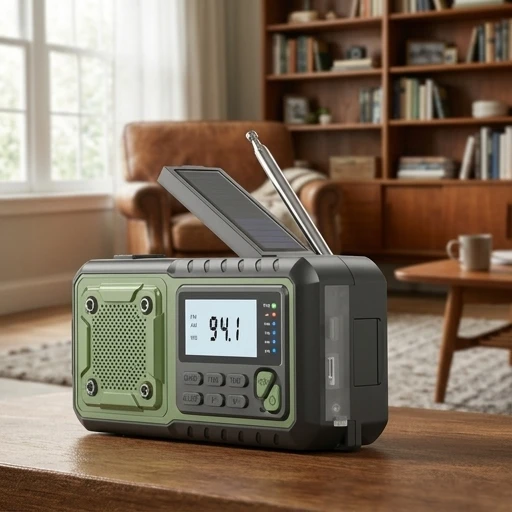 4000mAh Solar Hand Crank Emergency Radio with Flashlight, Phone Charger & AM/FM Weather Alert for Outdoor Survival
4000mAh Solar Hand Crank Emergency Radio with Flashlight, Phone Charger & AM/FM Weather Alert for Outdoor Survival