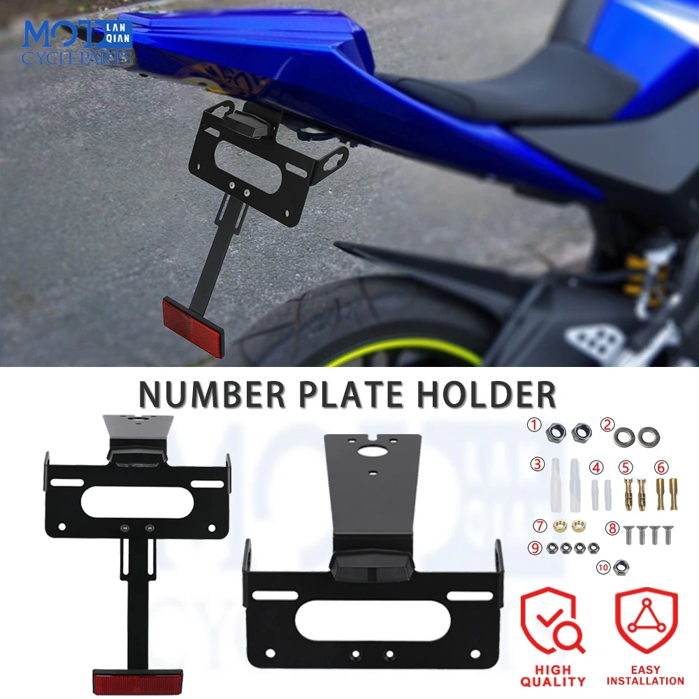Motorcycle For Yamaha YZF R125 2008-2009-2010-2011-2012-2013 YZFR125 License Plate Holder LED Light Tail Tidy Fender Eliminator
Motorcycle For Yamaha YZF R125 2008-2009-2010-2011-2012-2013 YZFR125 License Plate Holder LED Light Tail Tidy Fender Eliminator