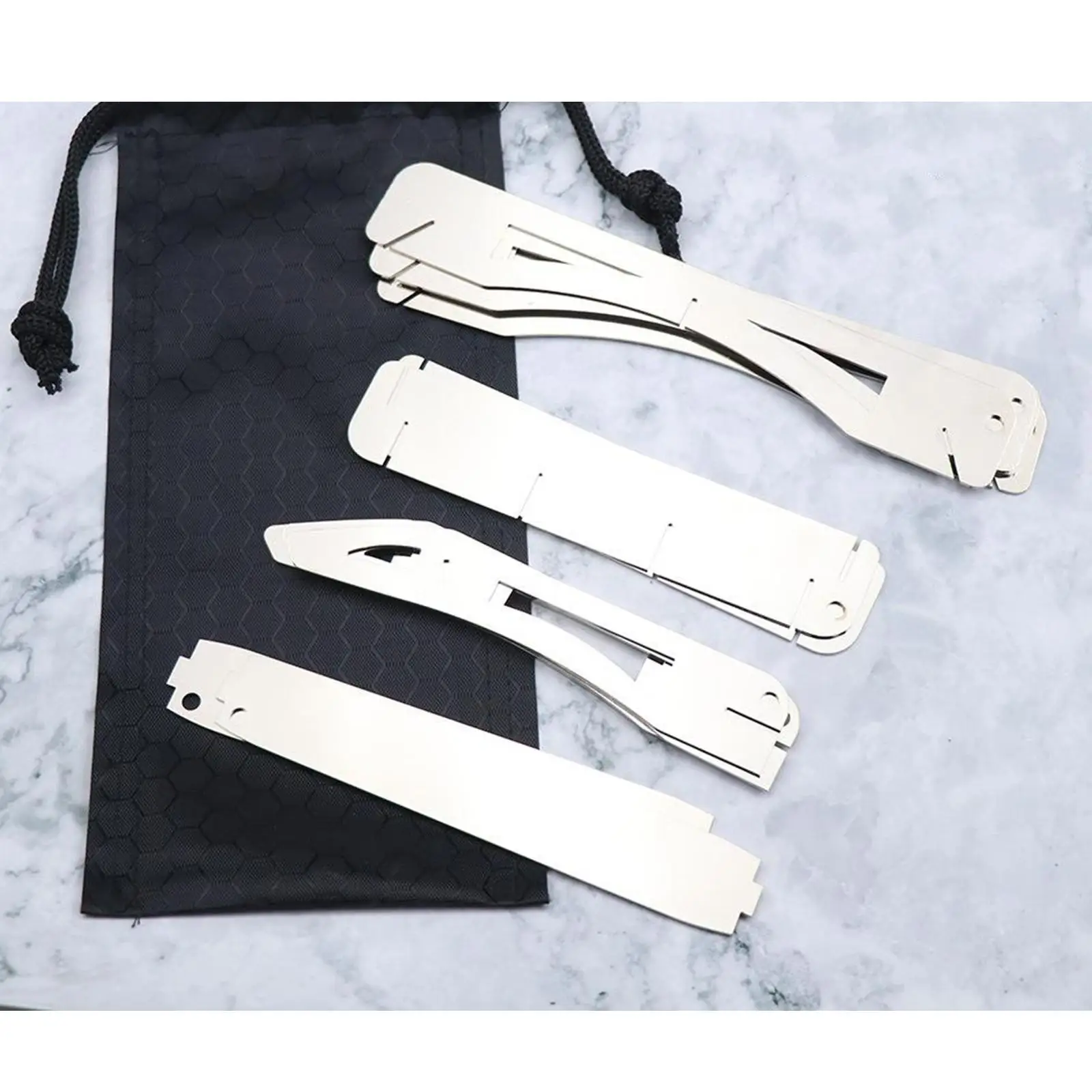 Outdoor Foldable Stainless Steel Stove Stand Rack Camping Pot
Outdoor Foldable Stainless Steel Stove Stand Rack Camping Pot