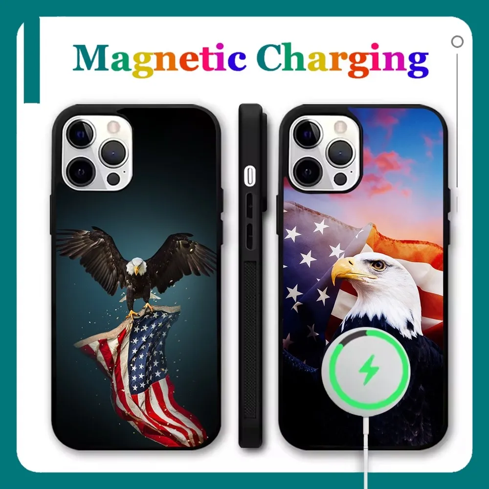 America USA Flag Phone Case For iPhone 16,15,14,13,12,11,Pro,Max,Plus,Mini,SE New Magsafe Magnetic Wireless Charging
America USA Flag Phone Case For iPhone 16,15,14,13,12,11,Pro,Max,Plus,Mini,SE New Magsafe Magnetic Wireless Charging