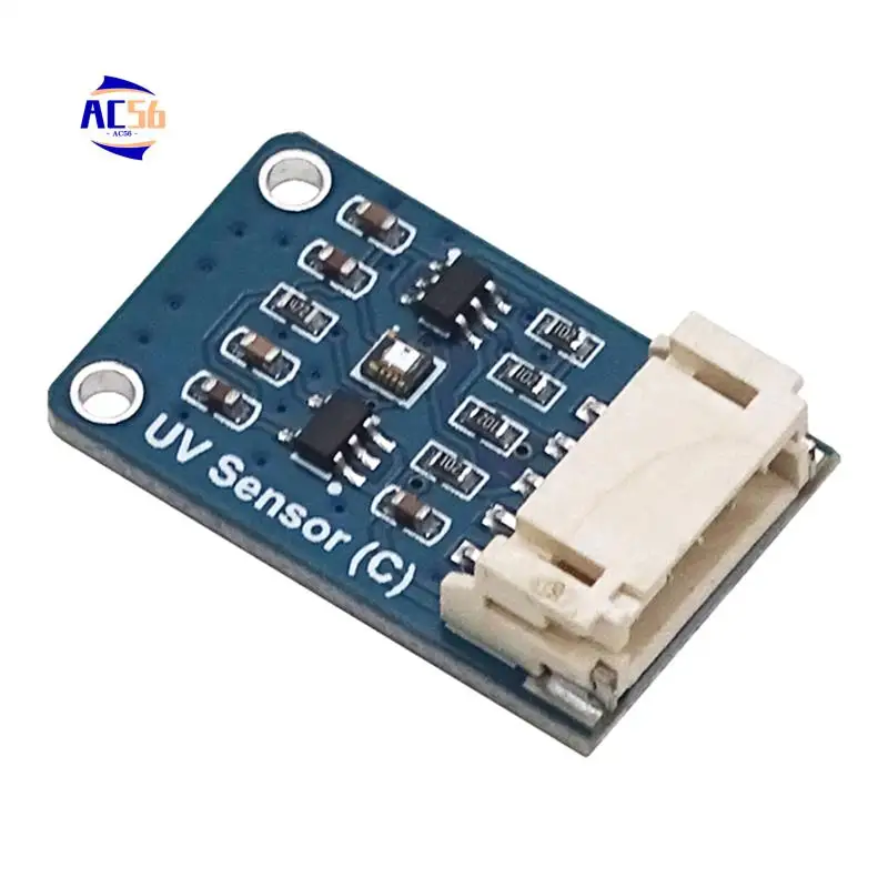 AC56-LTR390-UV Цифровой УФ-датчик C-типа Интерфейс I2C может измерять интенсивности окружающего света
AC56-LTR390-UV Цифровой УФ-датчик C-типа Интерфейс I2C может измерять интенсивности окружающего света
