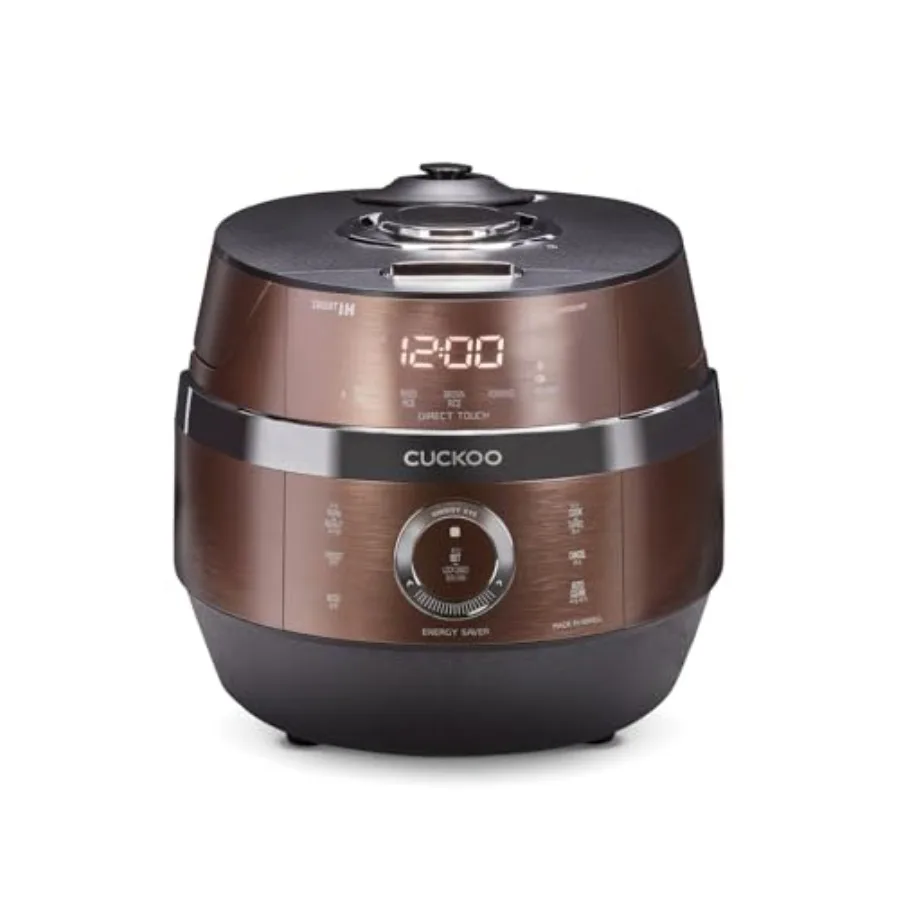 6-Cup Uncooked 12-Cup Cooked High Pressure Rice Cooker with Induction Heating Technology Copper Body 16 Menu Options Steam Plat
6-Cup Uncooked 12-Cup Cooked High Pressure Rice Cooker with Induction Heating Technology Copper Body 16 Menu Options Steam Plat