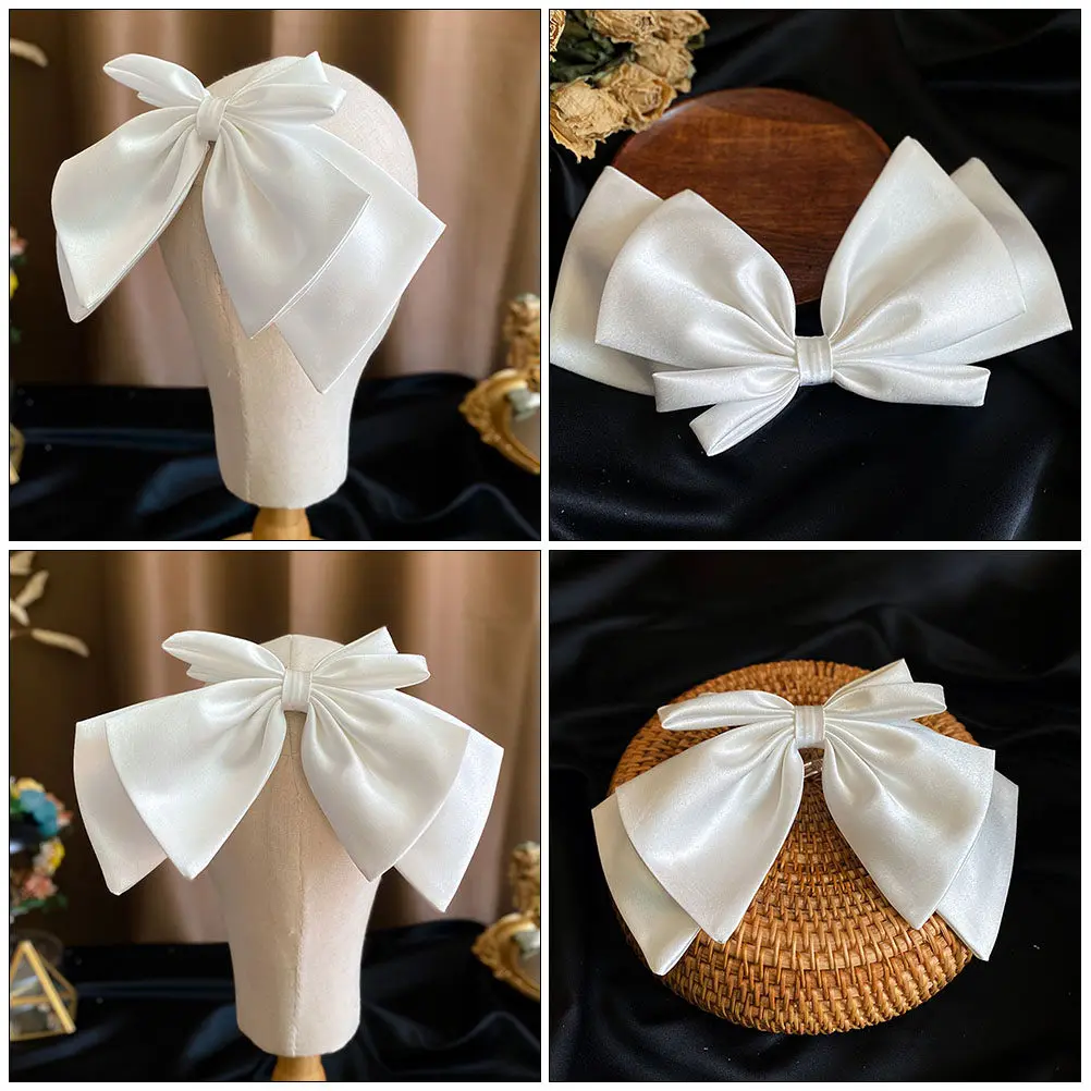 Chic Elegant Bow Hairpin for Women Premium Satin Bow Knot Hair Clip Lightweight Secure Hold for Wedding Birthday Party Daily
Chic Elegant Bow Hairpin for Women Premium Satin Bow Knot Hair Clip Lightweight Secure Hold for Wedding Birthday Party Daily