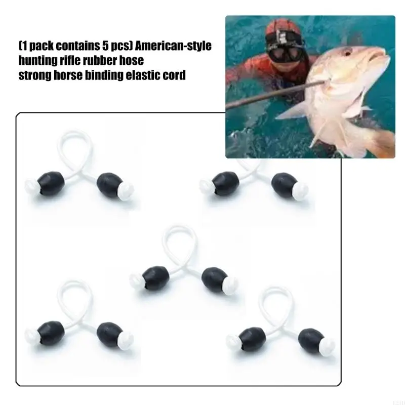 5pcs High Performances Spearfishing Rubber Band for Precisions Shootings and Equipment Binding
5pcs High Performances Spearfishing Rubber Band for Precisions Shootings and Equipment Binding