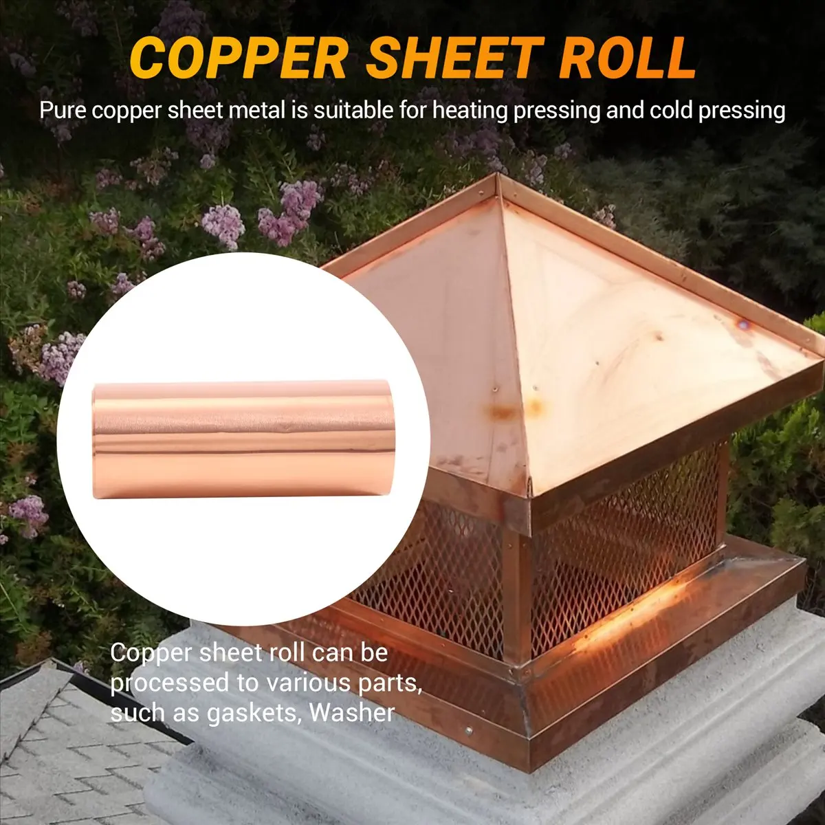 Delighted- Copper Sheet Roll, Metal Foil Plate 1000mm x 100mm x 0.03mm
Delighted- Copper Sheet Roll, Metal Foil Plate 1000mm x 100mm x 0.03mm