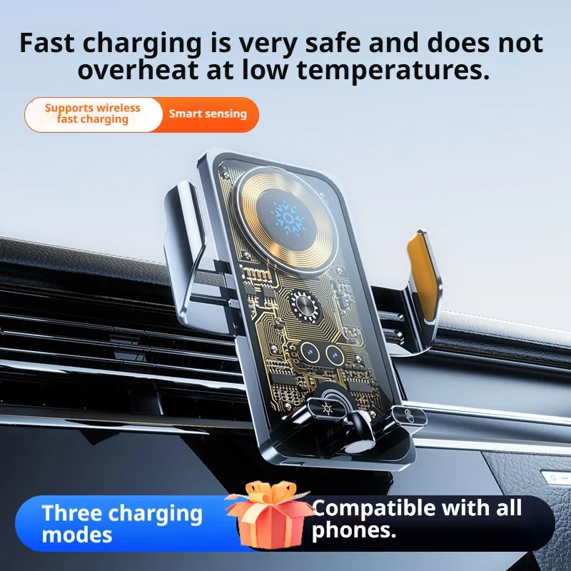 Car Wireless Charger Car Mobile Phone Holder 2026 New Super Fast Charging Car Navigation Special Air Outlet
Car Wireless Charger Car Mobile Phone Holder 2026 New Super Fast Charging Car Navigation Special Air Outlet