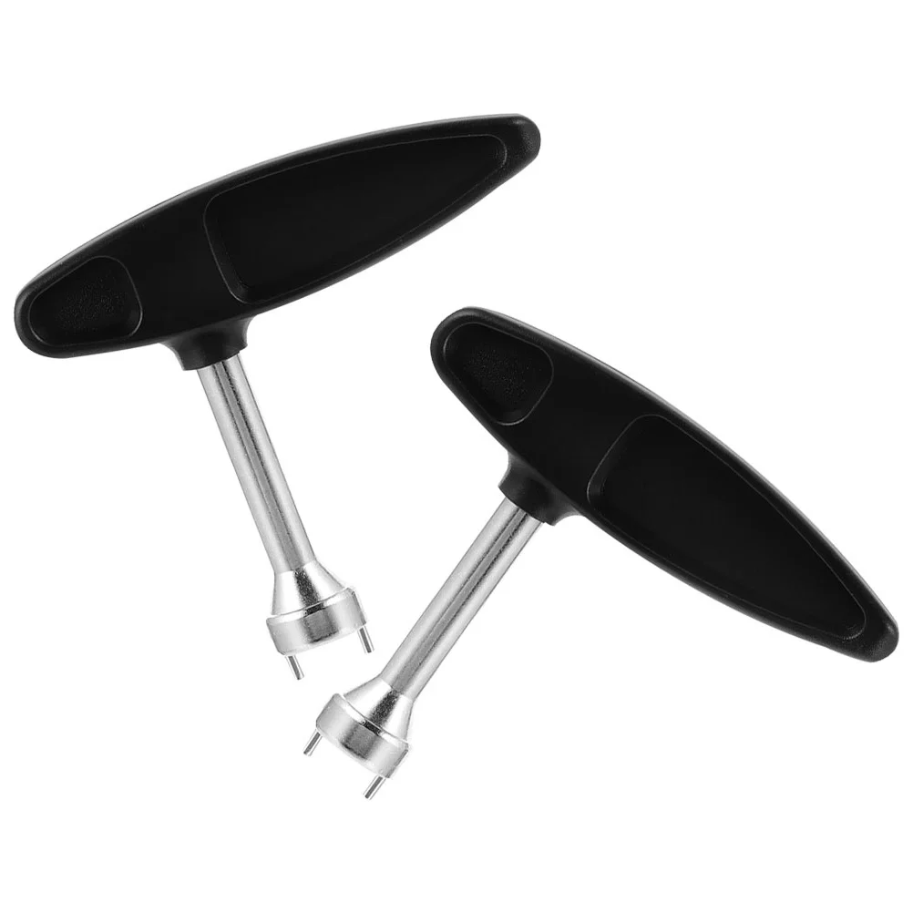 2Pcs Golfs Spikes Wrench Practical Remover Tool Ergonomic Handle Comfortable Grip Long-Lasting Design Golf Wrench
2Pcs Golfs Spikes Wrench Practical Remover Tool Ergonomic Handle Comfortable Grip Long-Lasting Design Golf Wrench