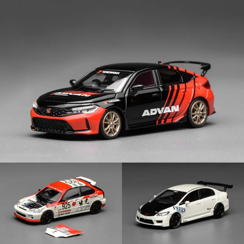MH 1:64 Honda Civic Type R FD2 FL5 EK9 die-cast alloy car model, boys' holiday gift toy, adult collection decoration item.
MH 1:64 Honda Civic Type R FD2 FL5 EK9 die-cast alloy car model, boys' holiday gift toy, adult collection decoration item.