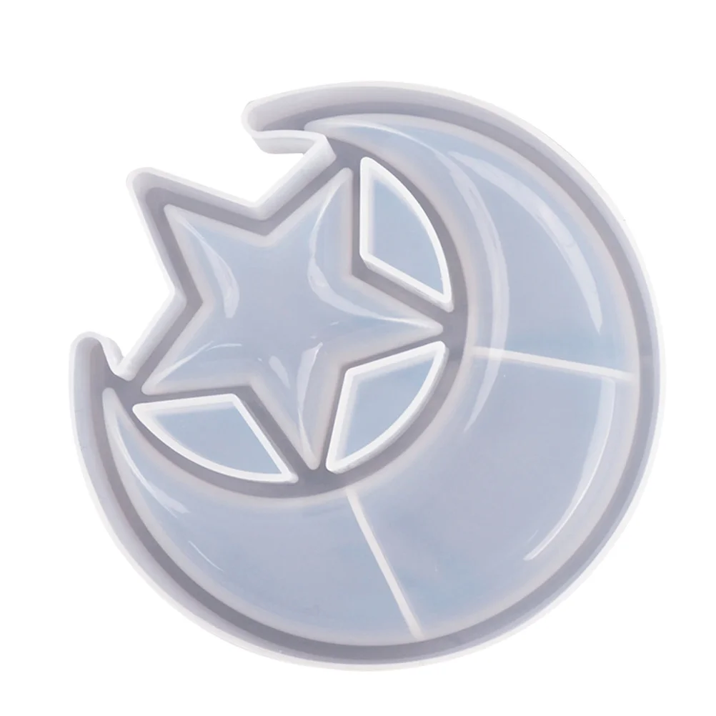 Epoxy Resin Star Moon Mold Silica Gel Storage Tray Casting Mould Beautiful Wear Resistant DIY Craft Project Jewelry Accessories
Epoxy Resin Star Moon Mold Silica Gel Storage Tray Casting Mould Beautiful Wear Resistant DIY Craft Project Jewelry Accessories
