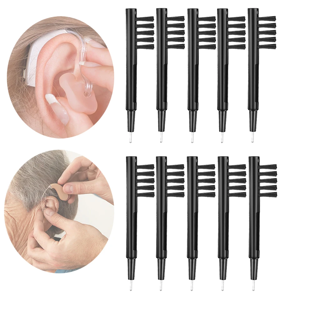 20/50 Pieces Hearing Aid Cleaning Brush with Wax Loop Magnet Hearing Amplifier Cleaner Accessory for Earbuds Headphone Ear Care
20/50 Pieces Hearing Aid Cleaning Brush with Wax Loop Magnet Hearing Amplifier Cleaner Accessory for Earbuds Headphone Ear Care