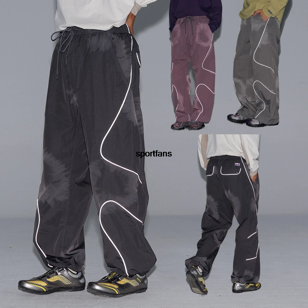 Unisex Cargo Pants Quick Dry Reflective Strip Lightweight Oversized Baggy Trousers Men Women Outdoor Casual Loose Sports Pants
Unisex Cargo Pants Quick Dry Reflective Strip Lightweight Oversized Baggy Trousers Men Women Outdoor Casual Loose Sports Pants