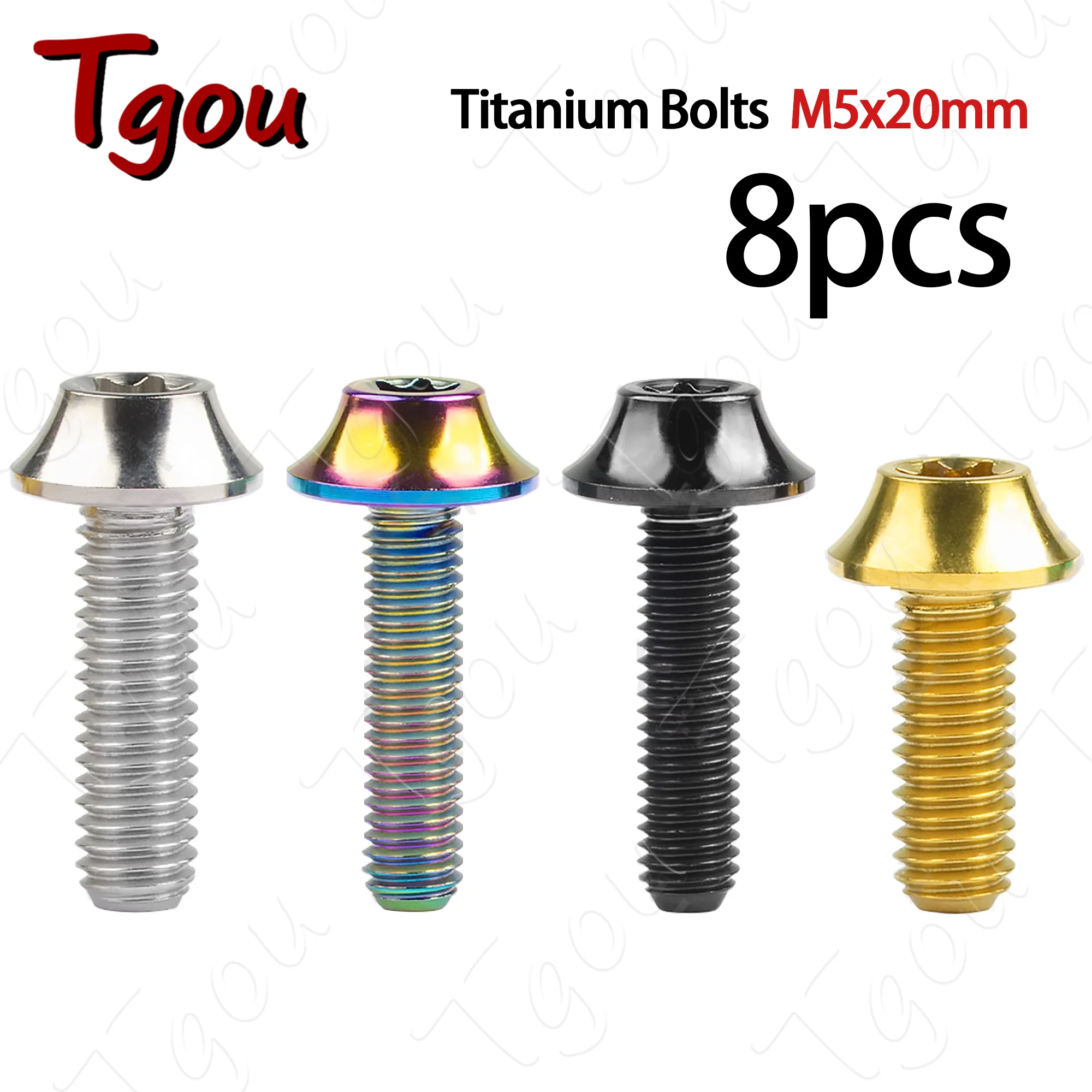 Tgou Титановые винты Torx T25 M5x20 мм Высокопрочные болты для панели кузова мотоцикла Коррозионностойкие крепежные детали 8 шт.
Tgou Титановые винты Torx T25 M5x20 мм Высокопрочные болты для панели кузова мотоцикла Коррозионностойкие крепежные детали 8 шт.