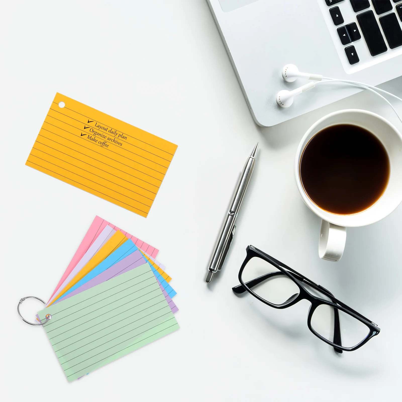 6 pcs Loose Notebook 50 Pages Double Sided Lined Sturdy Cover College Supplies Note Cards Flashcards Rings
6 pcs Loose Notebook 50 Pages Double Sided Lined Sturdy Cover College Supplies Note Cards Flashcards Rings
