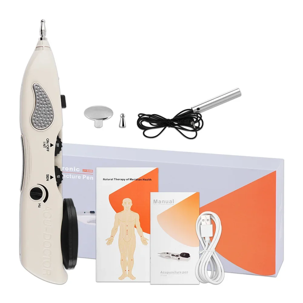 Настраиваемый электрический акупунктурный стилус, перезаряжаемый лазерный массажер, энергетический стилус для меридианов с автоматическим поиском точек
Настраиваемый электрический акупунктурный стилус, перезаряжаемый лазерный массажер, энергетический стилус для меридианов с автоматическим поиском точек