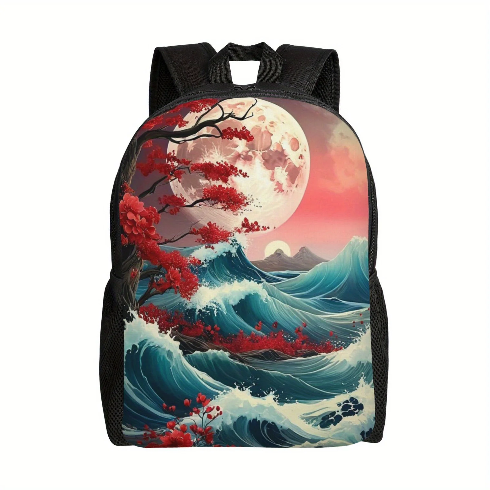 Landscape Print School Backpack For Men And Women, Lightweight Aesthetic Simple Laptop Bag Travel Bag, Casual Bag For Outdoor
Landscape Print School Backpack For Men And Women, Lightweight Aesthetic Simple Laptop Bag Travel Bag, Casual Bag For Outdoor
