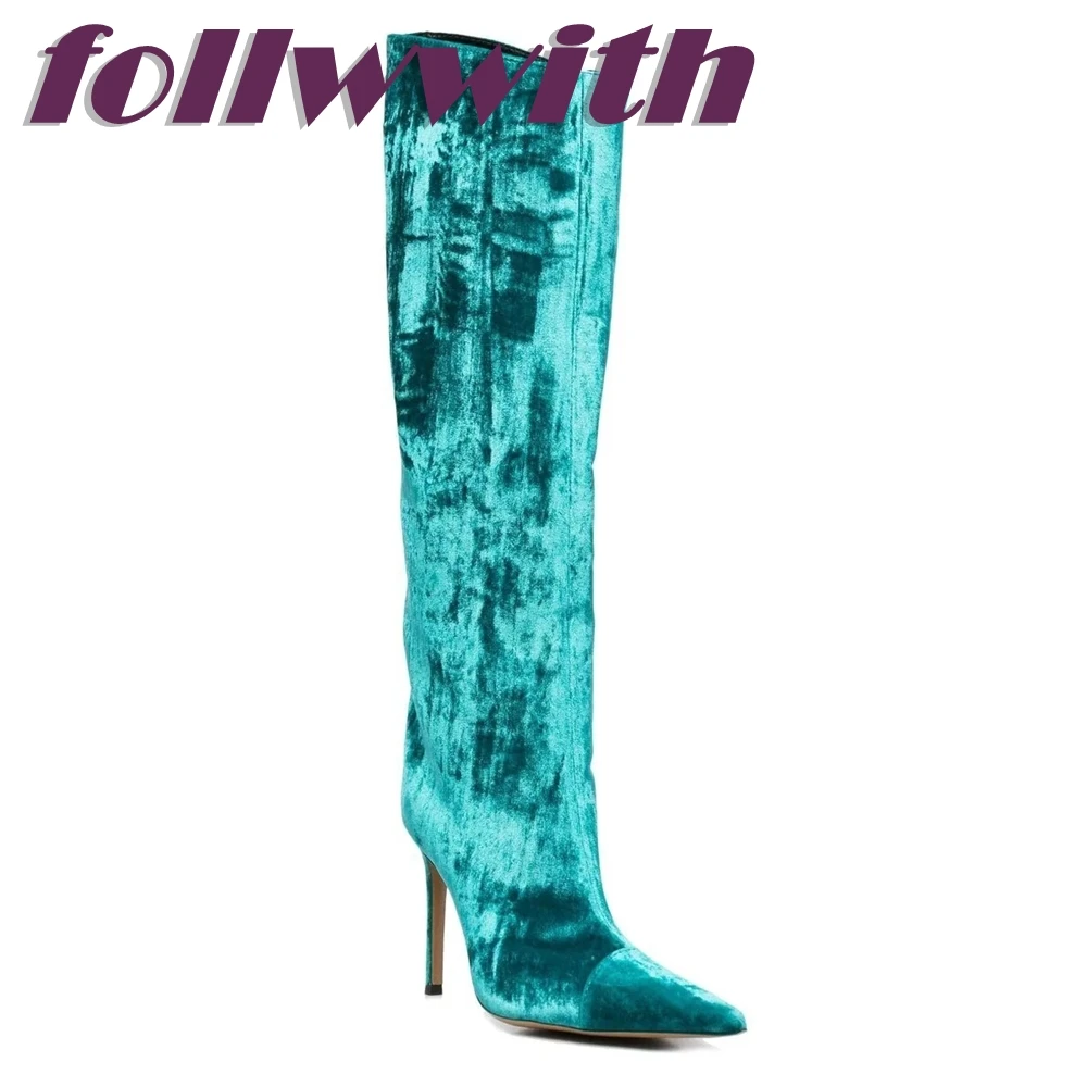 Modern Sexy Solid Suede Slip On Boots Knee High Concise Basic Pointed Toe Stiletto Heel Spring and Autumn 2024 Winter Shoes
Modern Sexy Solid Suede Slip On Boots Knee High Concise Basic Pointed Toe Stiletto Heel Spring and Autumn 2024 Winter Shoes