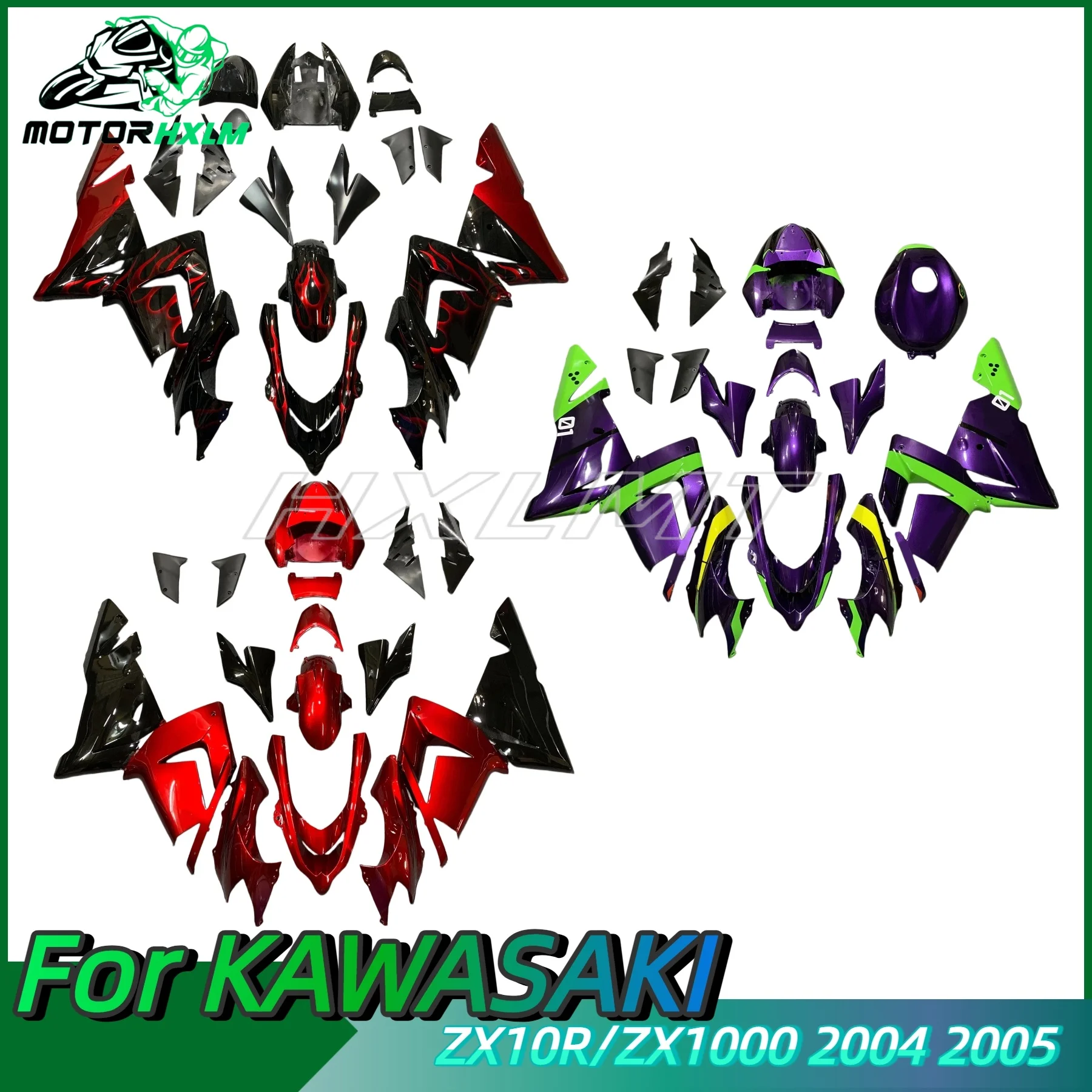 The NEW ABS Hot all black motorbike fairing for Kawasaki 2004 2005 ZX10R fairings custom ZX-10R 04 05 fairing body kit
The NEW ABS Hot all black motorbike fairing for Kawasaki 2004 2005 ZX10R fairings custom ZX-10R 04 05 fairing body kit