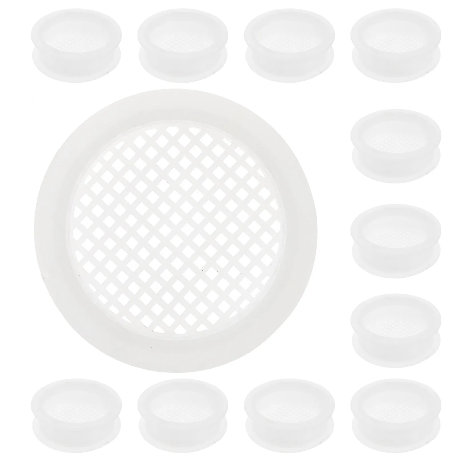 20 шт. дышащих вентиляционных решеток с круглой сетчатой конструкцией для шкафов, гардеробов, мебели, замена вентиляционных отверстий
20 шт. дышащих вентиляционных решеток с круглой сетчатой конструкцией для шкафов, гардеробов, мебели, замена вентиляционных отверстий