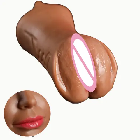3-in-1 Pocket style Penile Masturbator, Realistic Sex Doll with Realistic Texture Oral Vagina and Tightening Anal, Men's Masturb